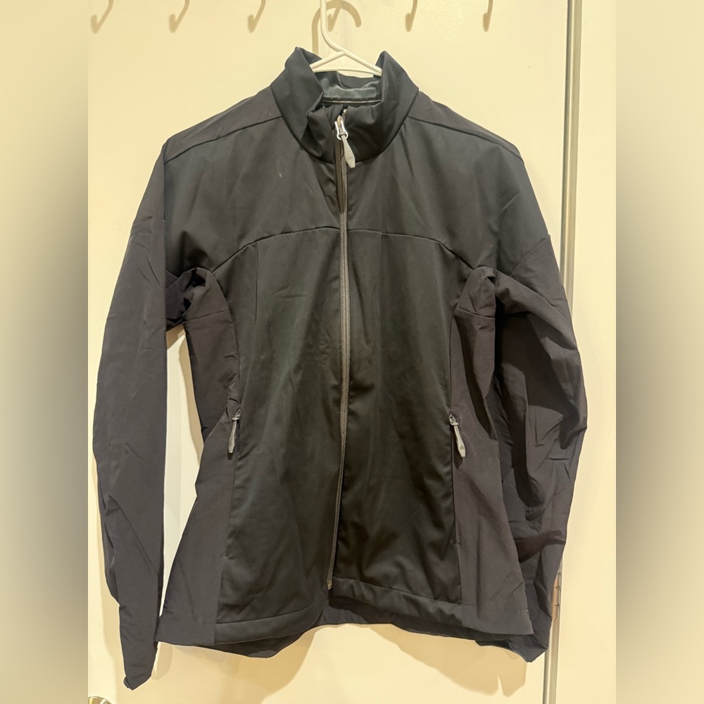 Women's Adidas Black mid-weight layer, size S.